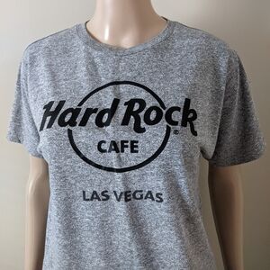 Hard Rock Cafe Las Vegas Gray T-Shirt, Men's Medium